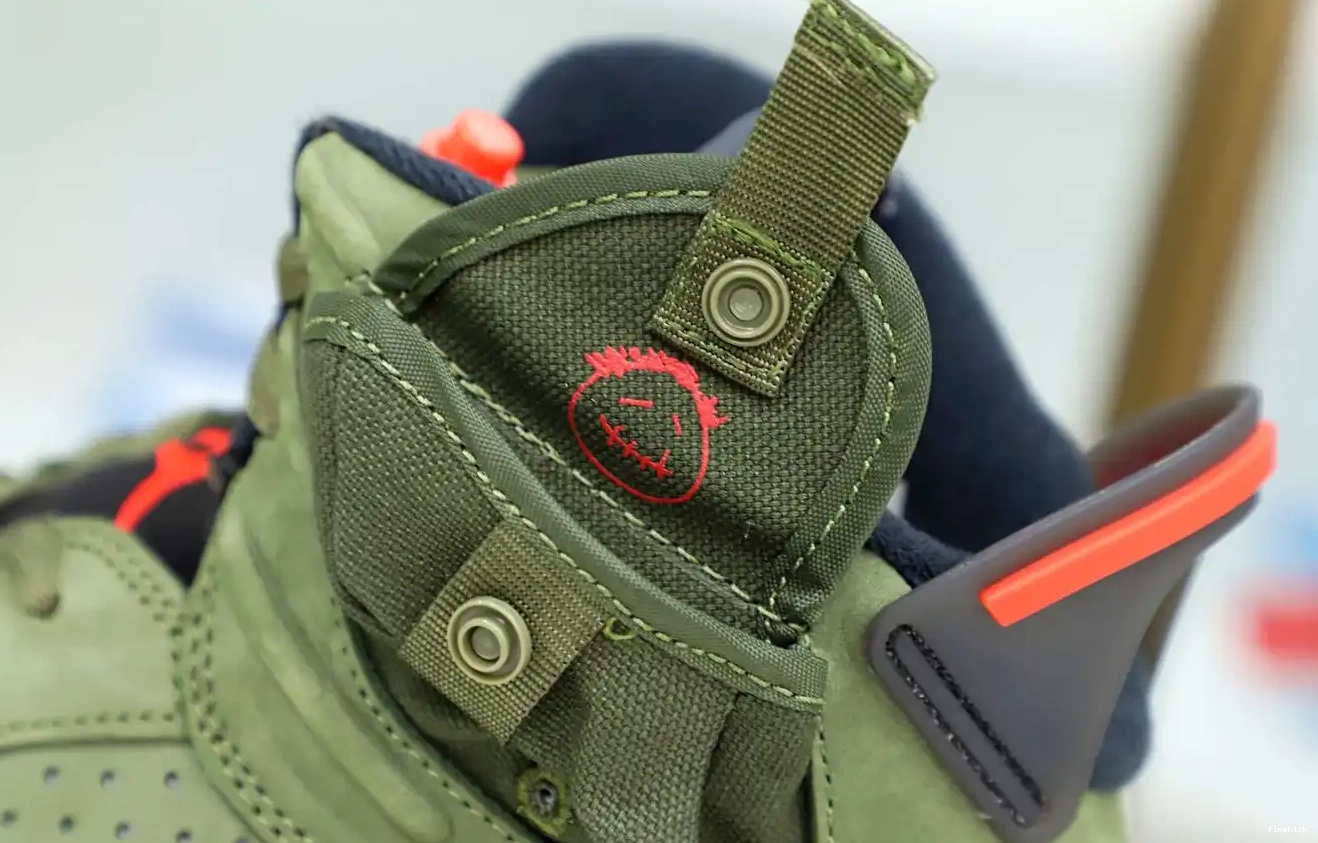 6 JORDAN SCOTT 'OLIVE' X RETRO TRAVIS AIR 0423